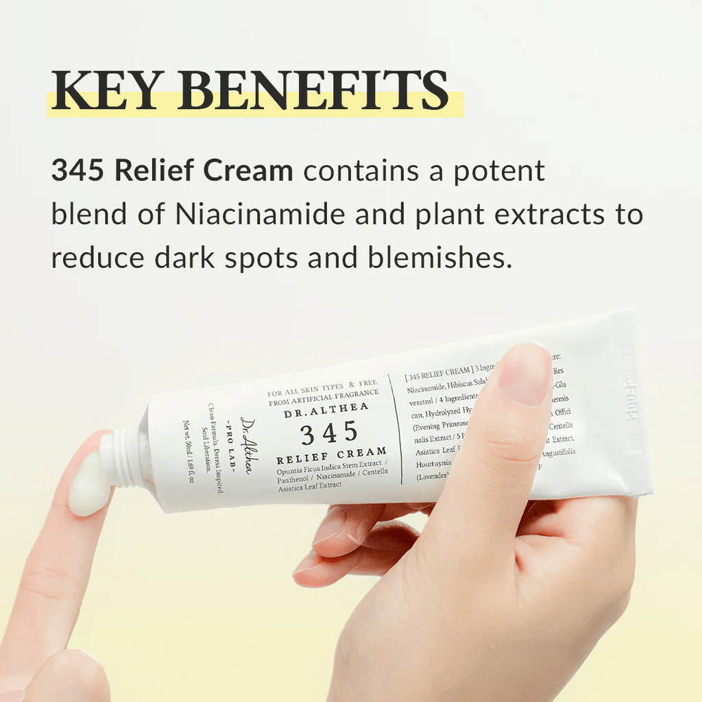 345 Relief Dr. Althea Cream - Premium Korean Skincare Solution-Be Yours-Korean Skincare