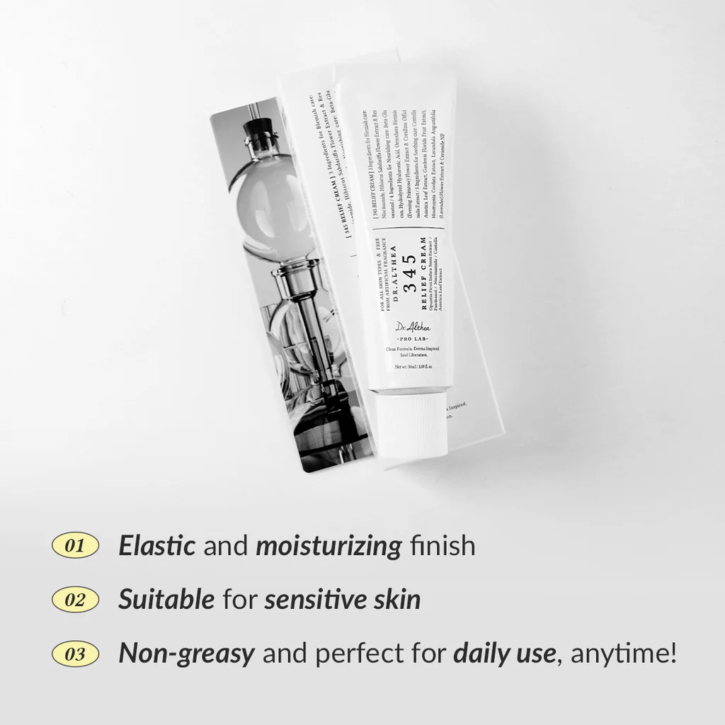 345 Relief Dr. Althea Cream - Premium Korean Skincare Solution-Be Yours-Korean Skincare