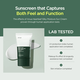 Anua-Hearleat Silky Moisture SPF50+: Korean Skincare for Ultimate Hydration-Be Yours-Korean Skincare