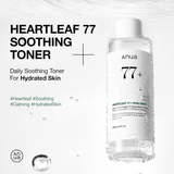 Anua Heartleaf 77% Soothing Toner - Best Korean Skincare Essential for Hydrated Skin-Be Yours-Korean Skincare