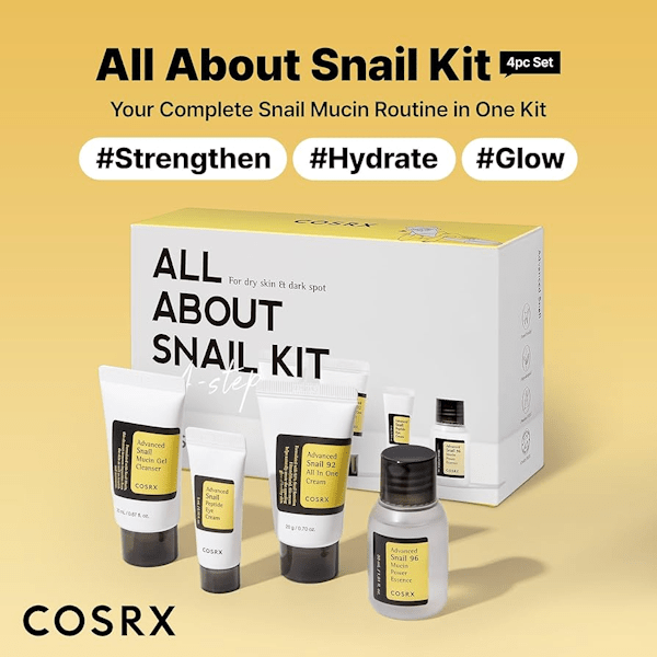 COSRX - All About Snail Kit 4 - Steps - Be Yours -