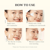 Medicube Kojic Acid Turmeric Night Wrapping Mask - Be Yours -