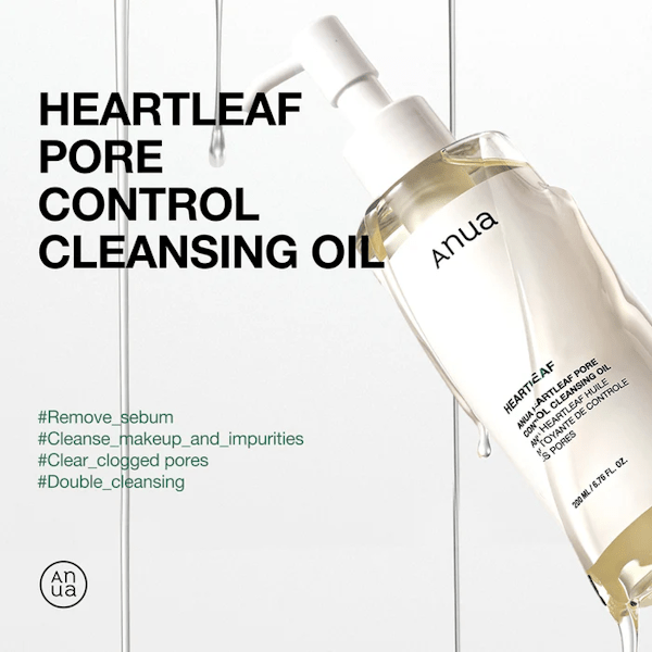 Anua Heartleaf Pore Control Cleansing Oil - Be Yours - 