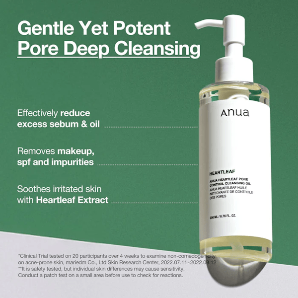 Anua Heartleaf Pore Control Cleansing Oil - Be Yours - 