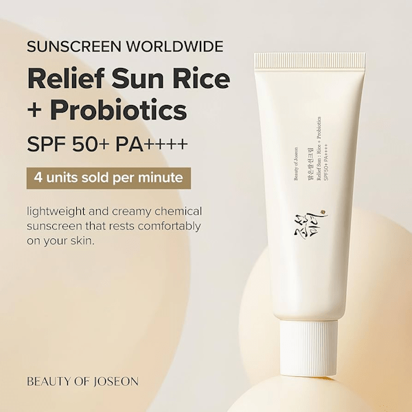 Beauty of joseon Relief Sun Rice Probiotics - Be Yours - SunCream