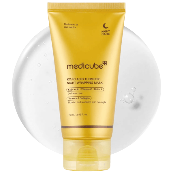Medicube Kojic Acid Turmeric Night Wrapping Mask - Be Yours -