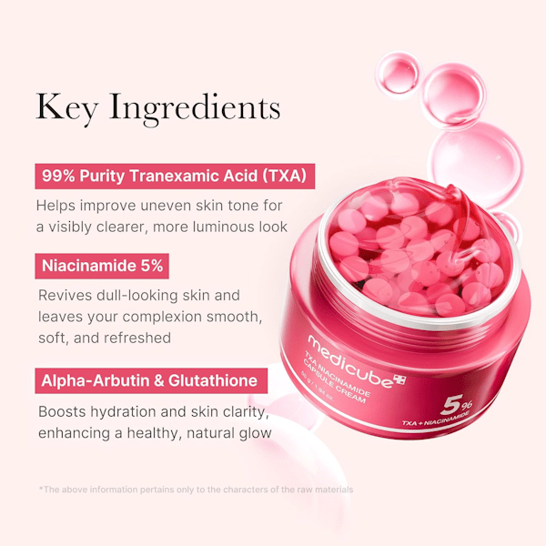 Medicube - TXA Niacinamide Capsule Cream - Be Yours - 