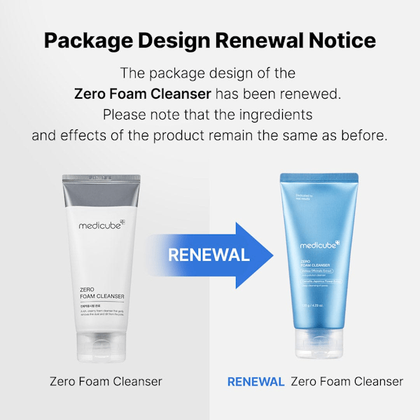 Medicube - Zero Foam Cleanser - Be Yours - 