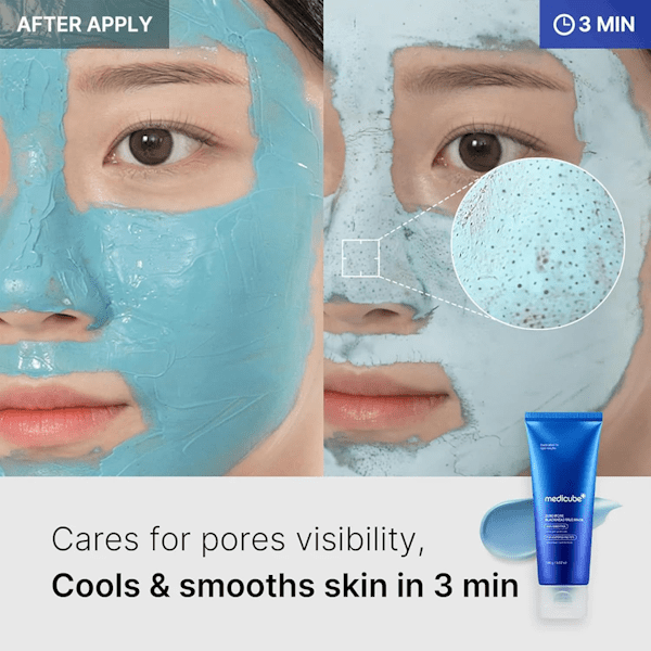 Medicube Zero Pore Blackhead Mud Mask - Be Yours - 