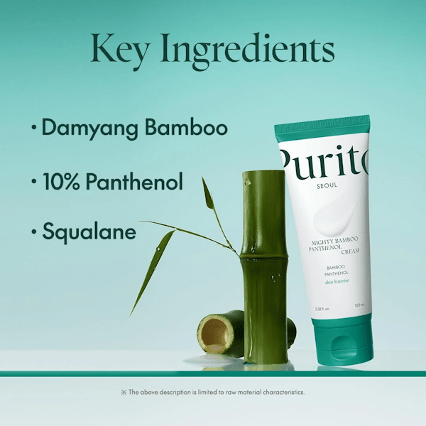 Purito Mighty Bamboo Panthenol Cream - Be Yours - 